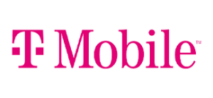 A pink logo is shown on the side of a black background.